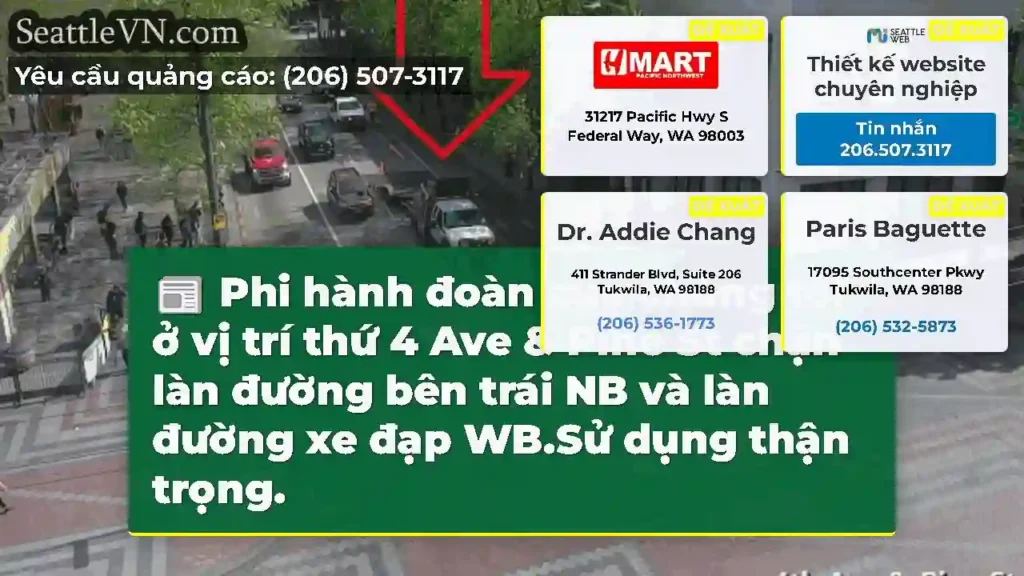 Phi hành đoàn của chúng tôi ở vị trí thứ 4 Ave &