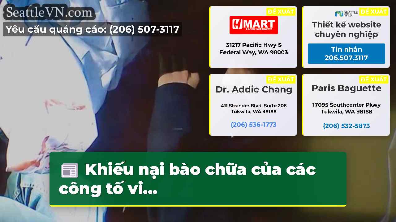 tin tức seattle SeattleVN