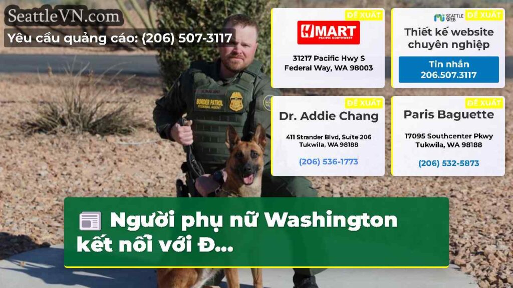 Người phụ nữ Washington kết nối với Đ...