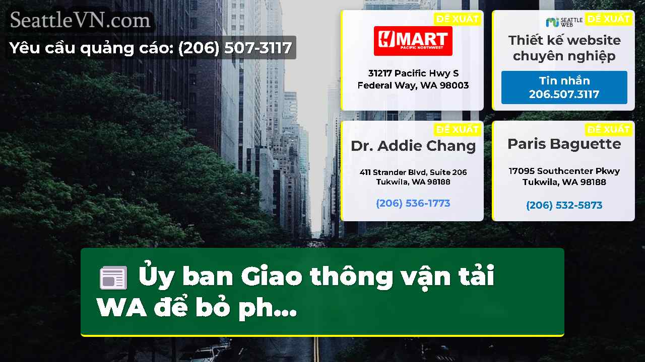 tin tức seattle SeattleVN