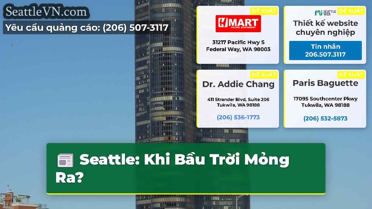 tin tức seattle SeattleVN