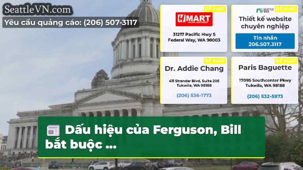 Dấu hiệu của Ferguson, Bill bắt buộc ...