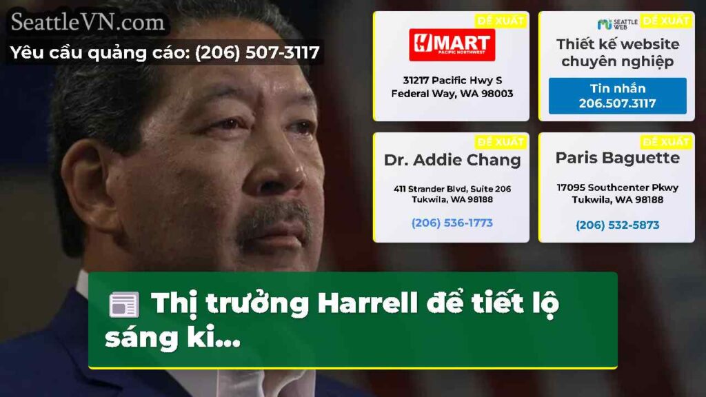 Thị trưởng Harrell để tiết lộ sáng ki...