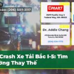 Crash Xe Tải Bắc I-5 Tìm Đường Thay Thế