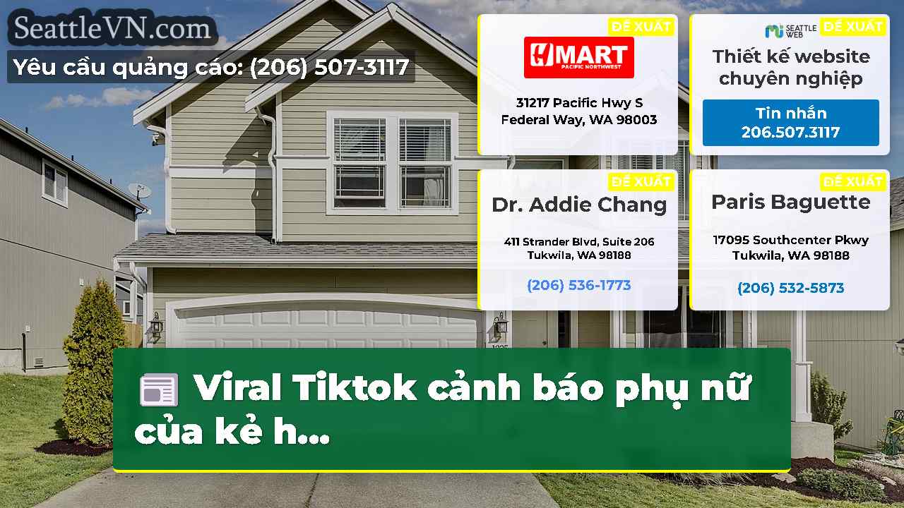 tin tức seattle SeattleVN