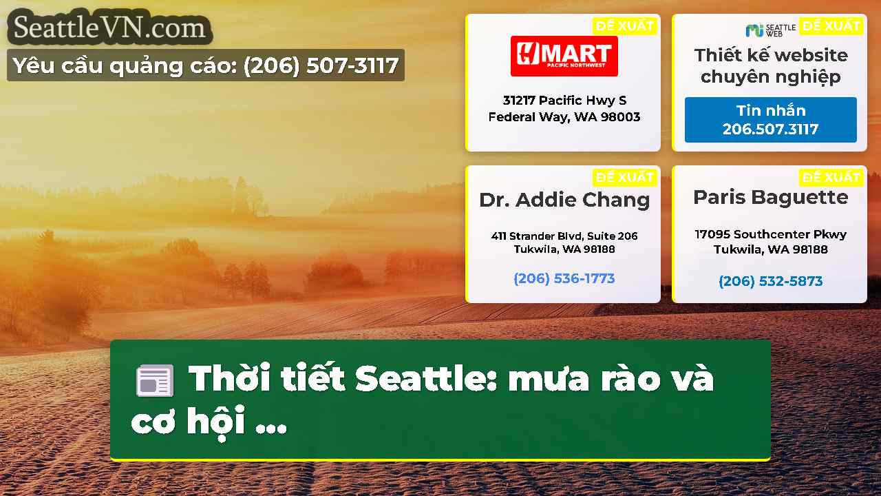 tin tức seattle SeattleVN