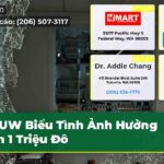 UW Biểu Tình Ảnh Hưởng Hơn 1 Triệu Đô
