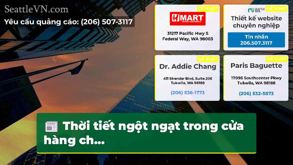 Thời tiết ngột ngạt trong cửa hàng ch...