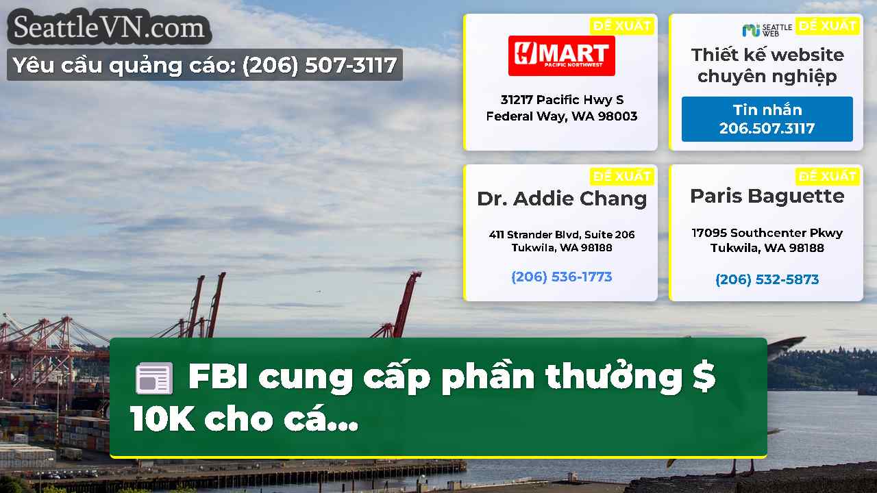 tin tức seattle SeattleVN