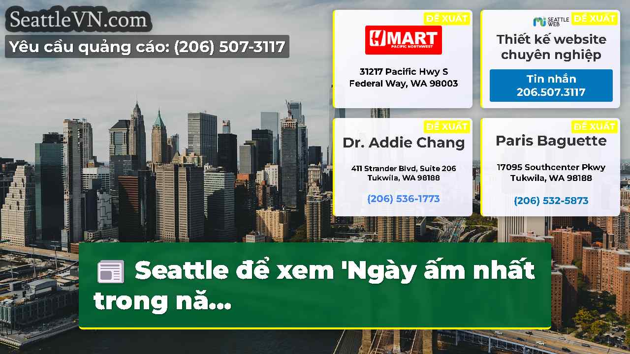 tin tức seattle SeattleVN