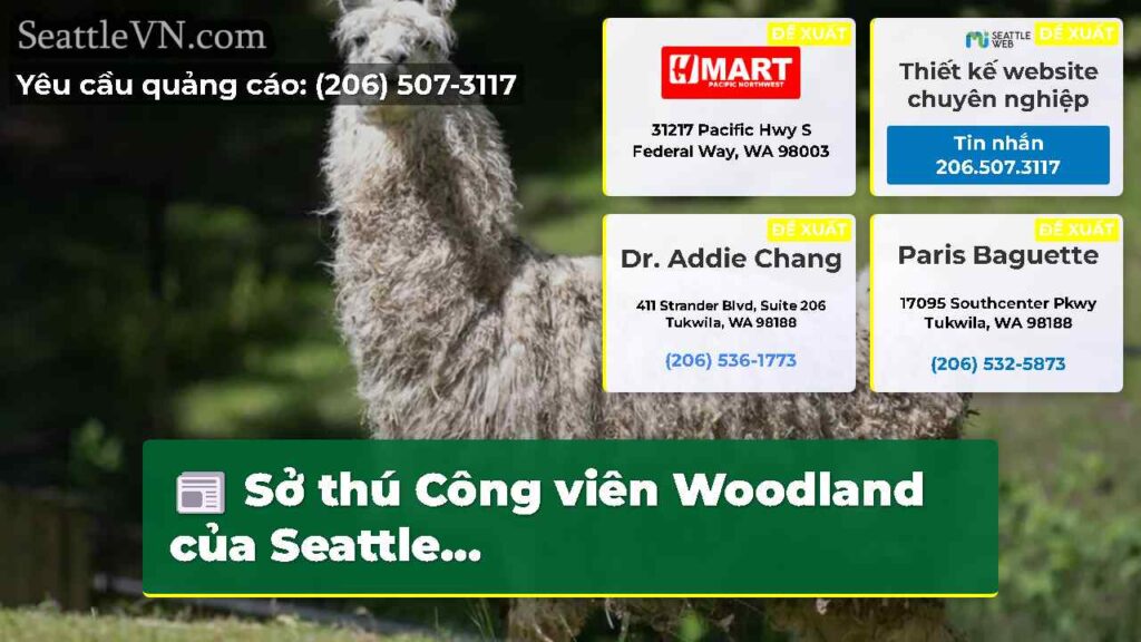 Sở thú Công viên Woodland của Seattle...
