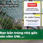 Đạn bắn trúng nhà gần khuôn viên UW …