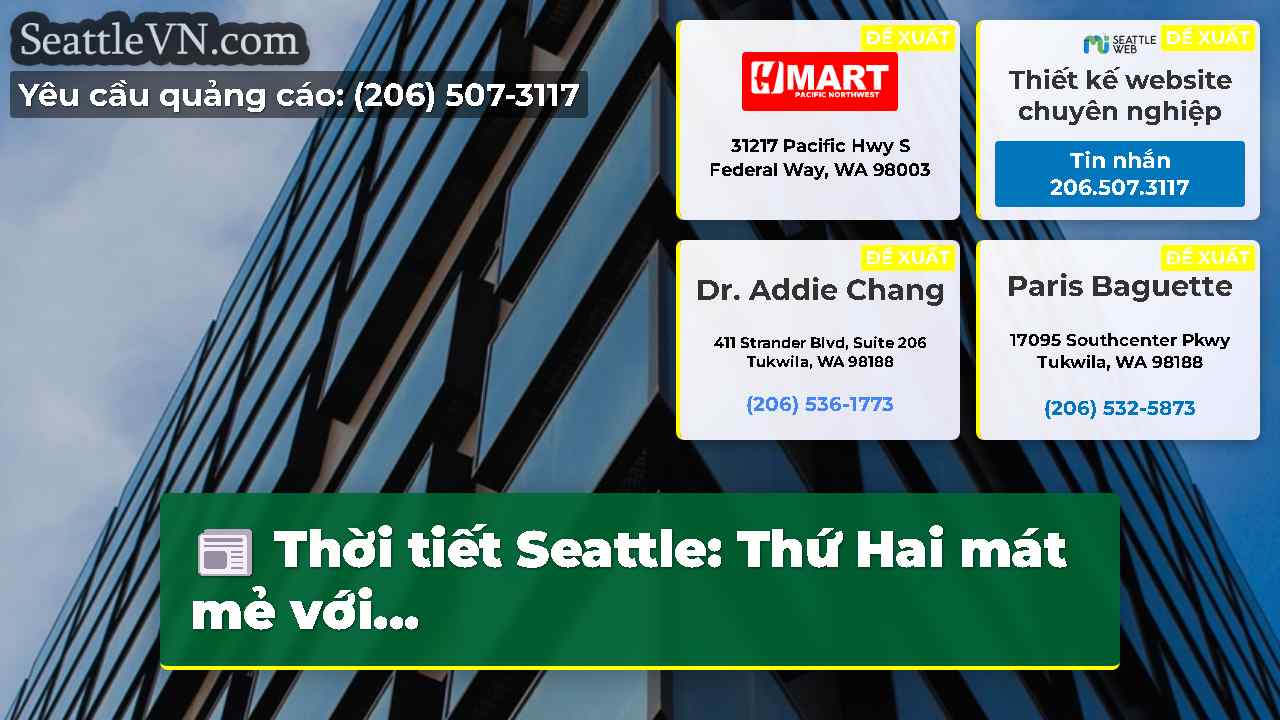 tin tức seattle SeattleVN