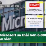 Microsoft sa thải hơn 6.000 nhân viên
