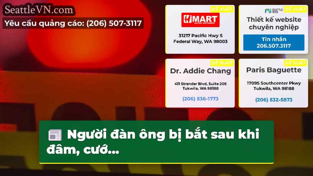 Người đàn ông bị bắt sau khi đâm, cướ...