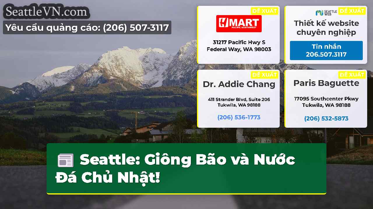 tin tức seattle SeattleVN