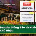 Seattle Giông Bão và Nước Đá Chủ Nhật!