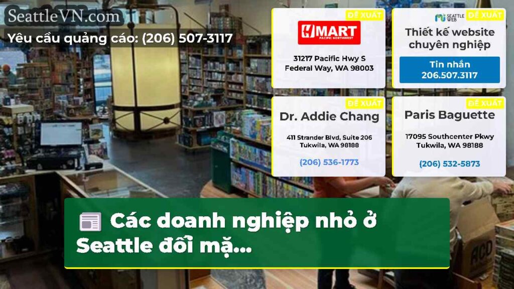 Các doanh nghiệp nhỏ ở Seattle đối mặ...