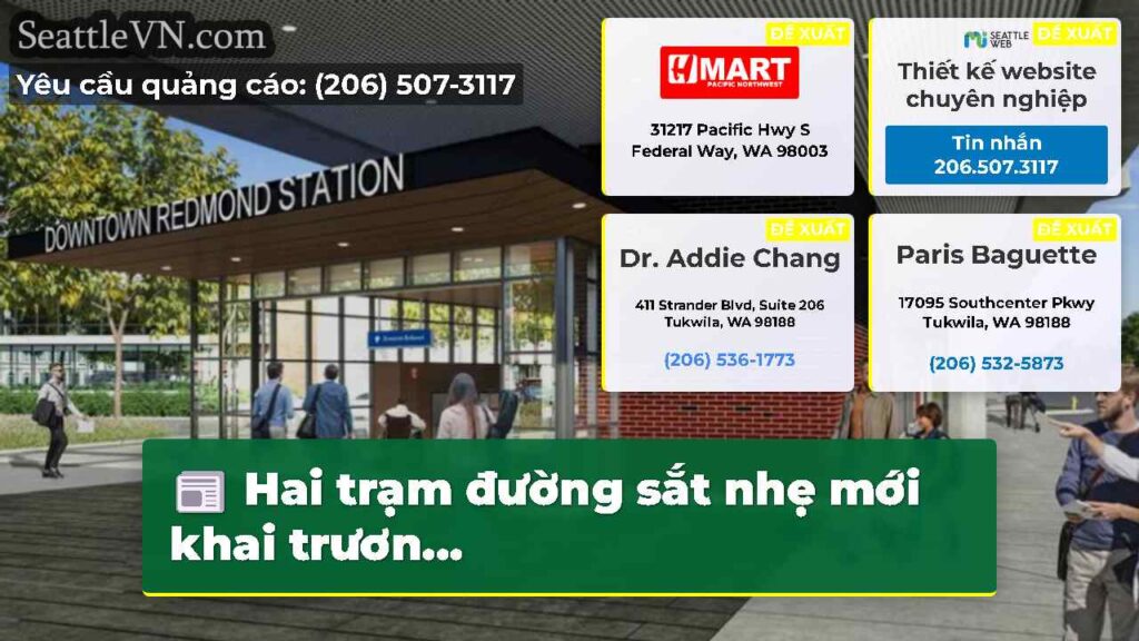 Hai trạm đường sắt nhẹ mới khai trươn...