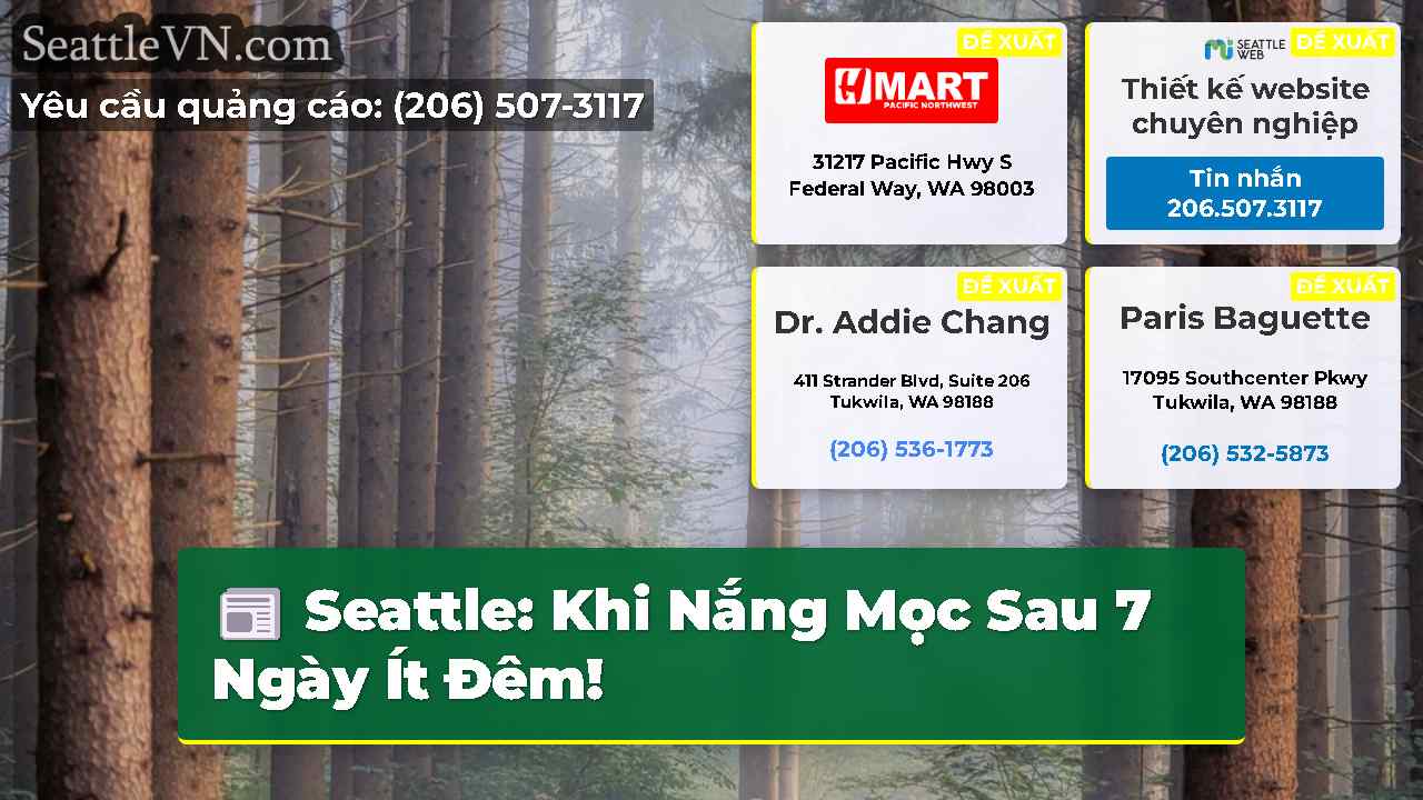 tin tức seattle SeattleVN