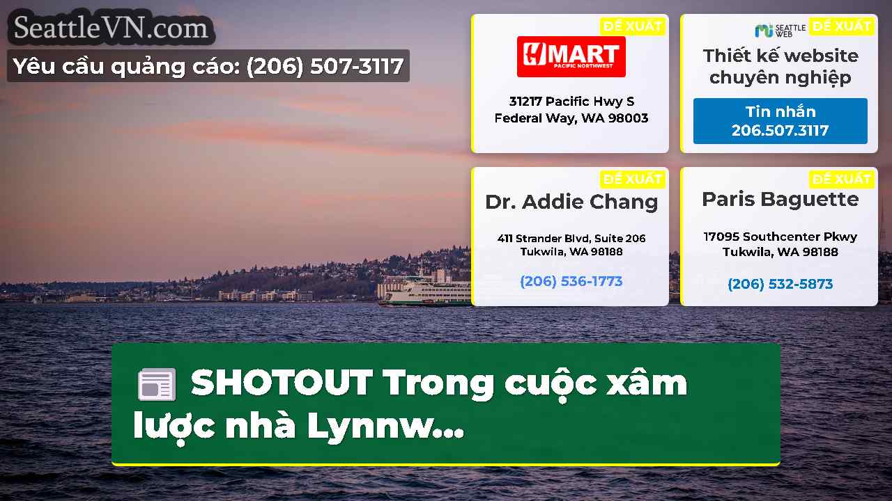 tin tức seattle SeattleVN