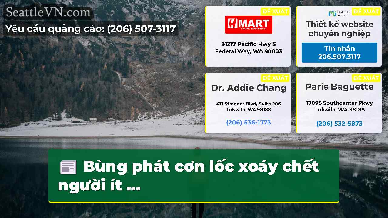 tin tức seattle SeattleVN