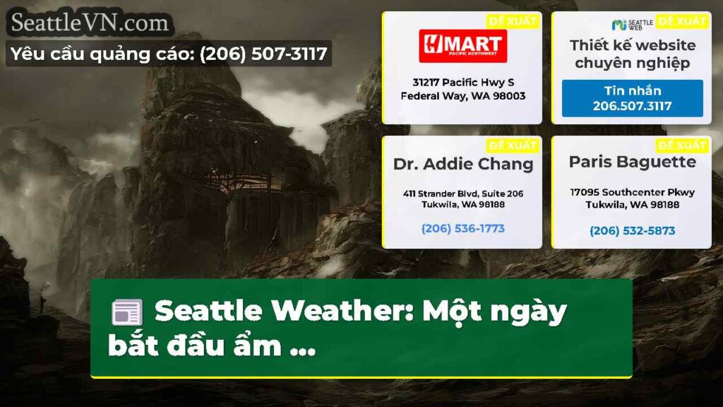 Seattle Weather: Một ngày bắt đầu ẩm ...