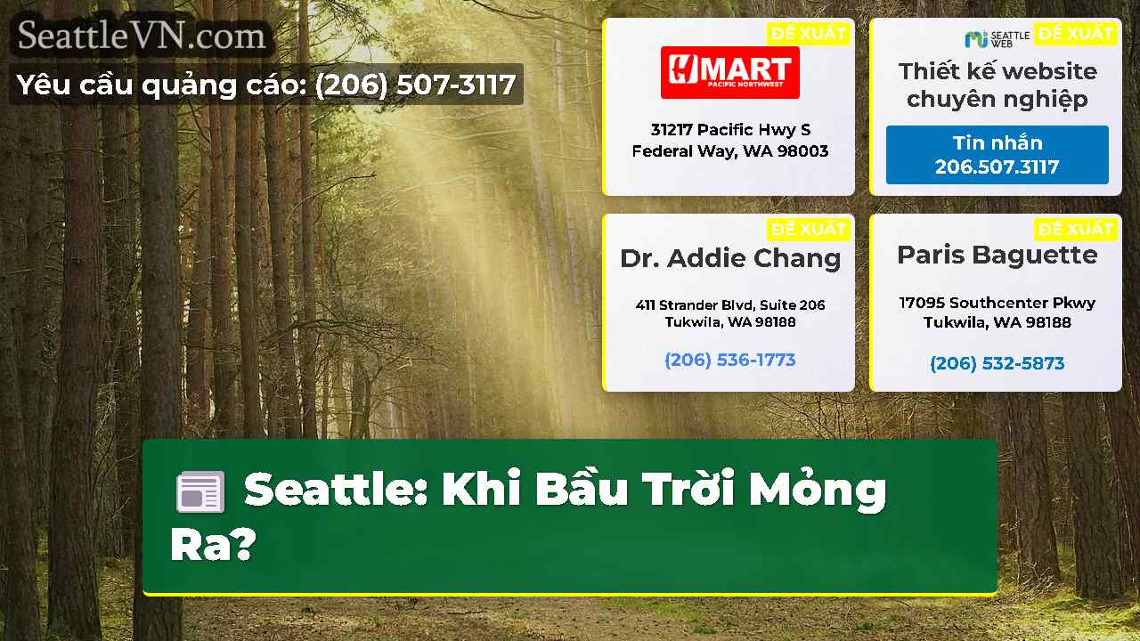 tin tức seattle SeattleVN