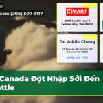 Canada Đột Nhập Sởi Đến Seattle