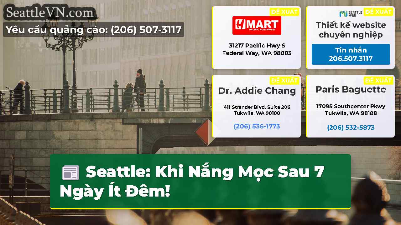 tin tức seattle SeattleVN
