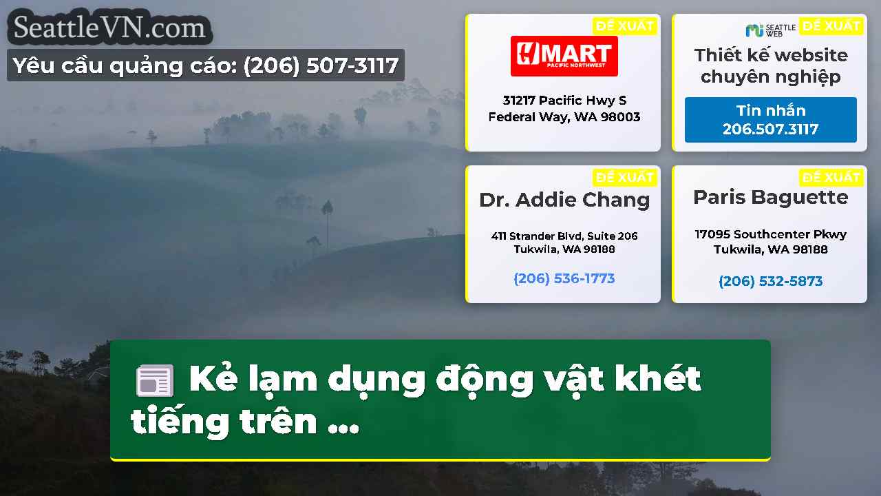 tin tức seattle SeattleVN