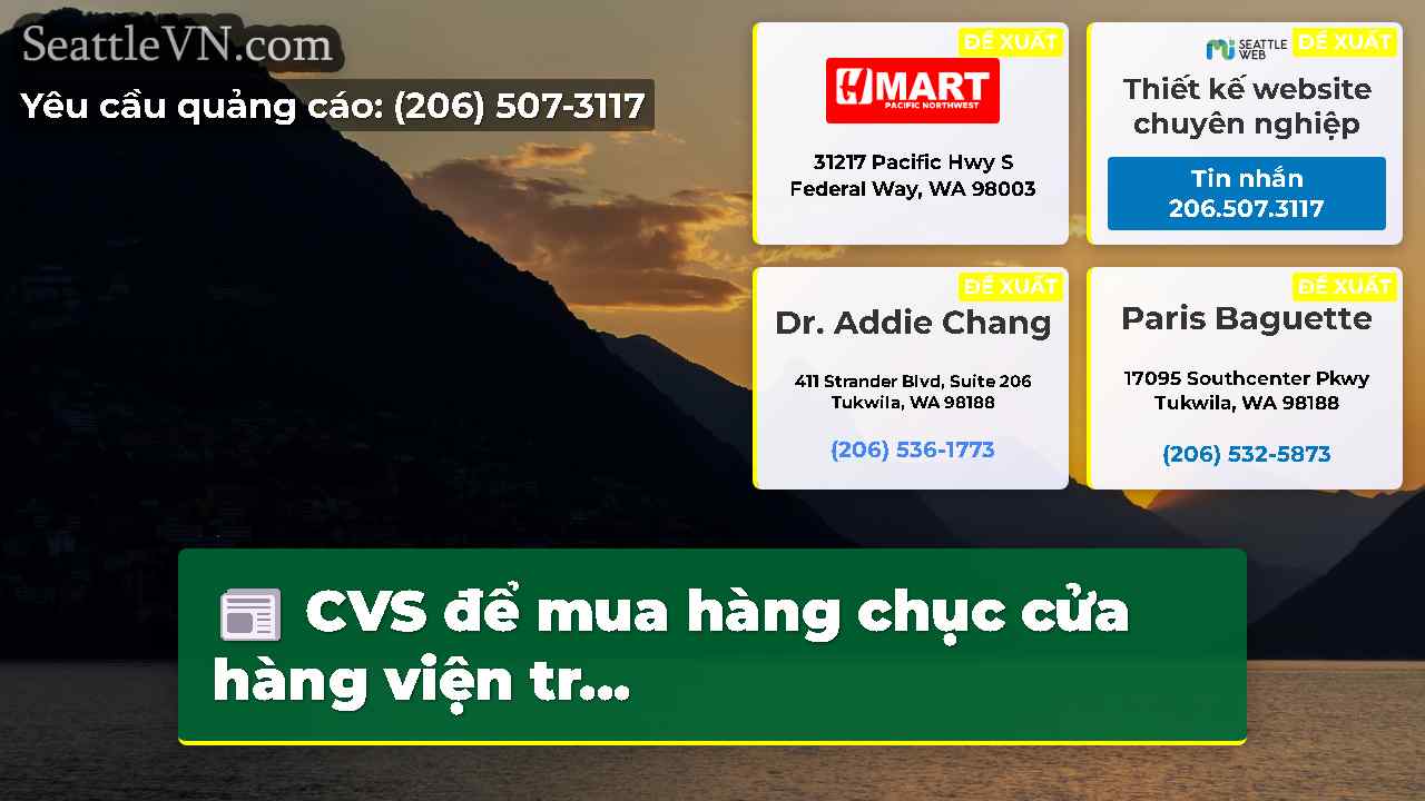 tin tức seattle SeattleVN