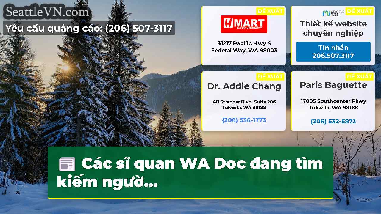 tin tức seattle SeattleVN