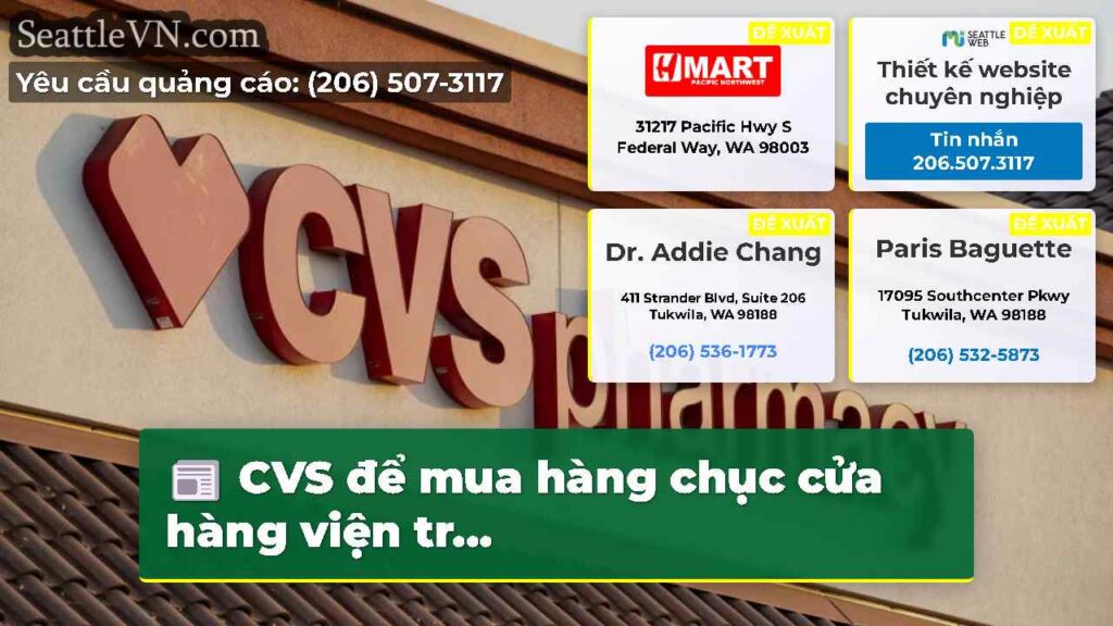 CVS để mua hàng chục cửa hàng viện tr...