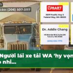 Người lái xe tải WA hy vọng cho nhi…