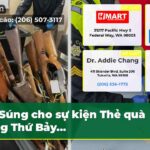 Súng cho sự kiện Thẻ quà tặng Thứ Bảy…