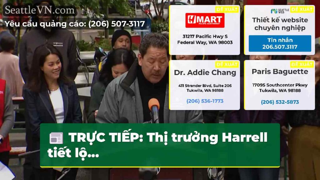 TRỰC TIẾP: Thị trưởng Harrell tiết lộ...