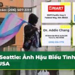 Seattle Ảnh Hậu Biểu Tình tại TPUSA