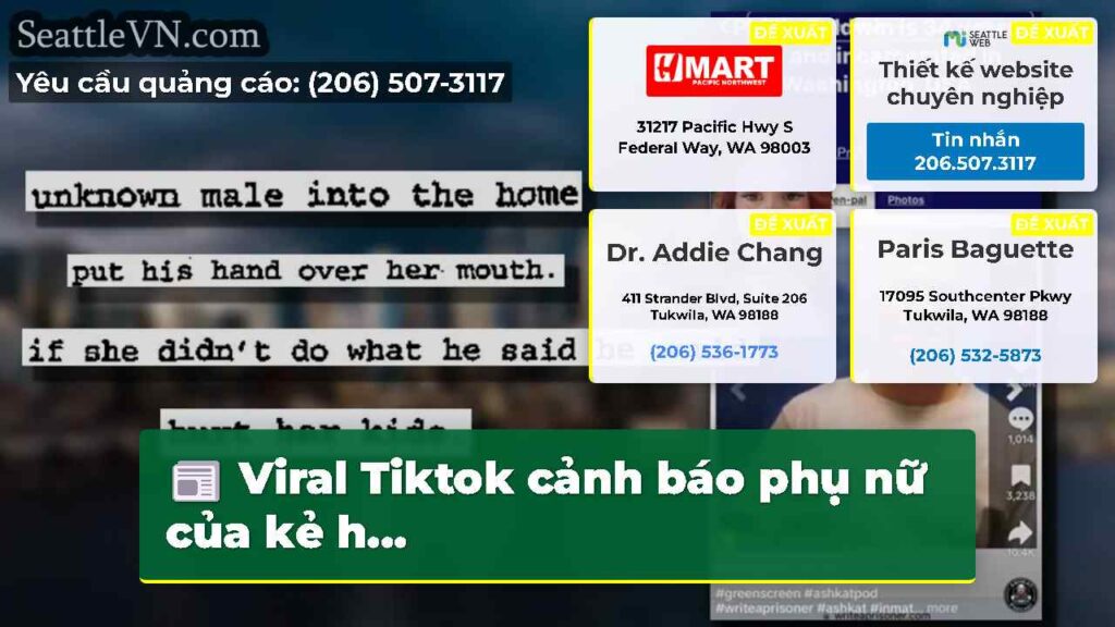 Viral Tiktok cảnh báo phụ nữ của kẻ h...