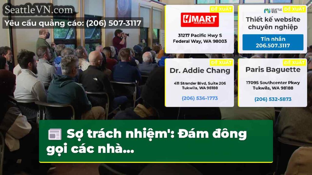 Sợ trách nhiệm': Đám đông gọi các nhà...