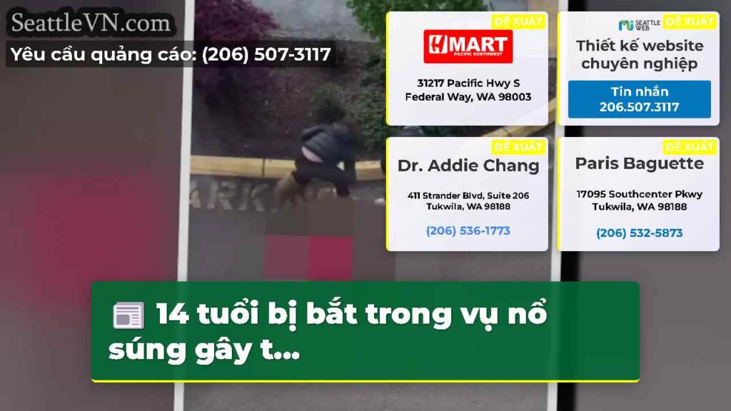 14 tuổi bị bắt trong vụ nổ súng gây t...