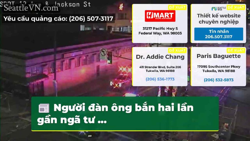 Người đàn ông bắn hai lần gần ngã tư ...