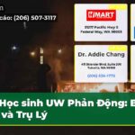 Học sinh UW Phản Động Bạo lực và Trụ Lý