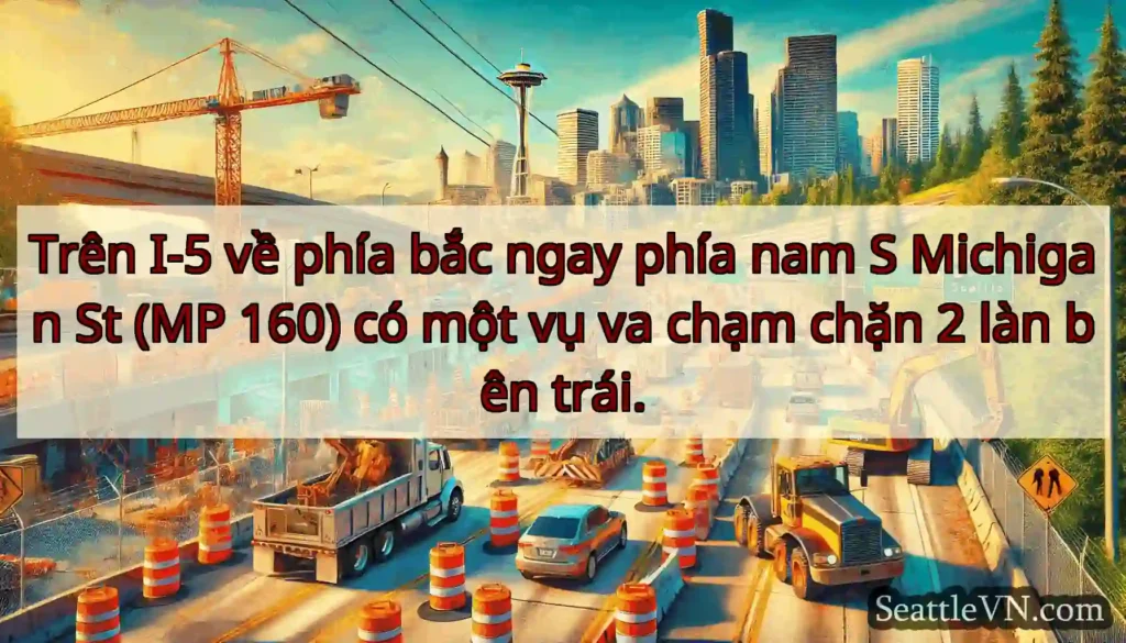 Trên I-5 về phía bắc ngay phía nam S Michigan St