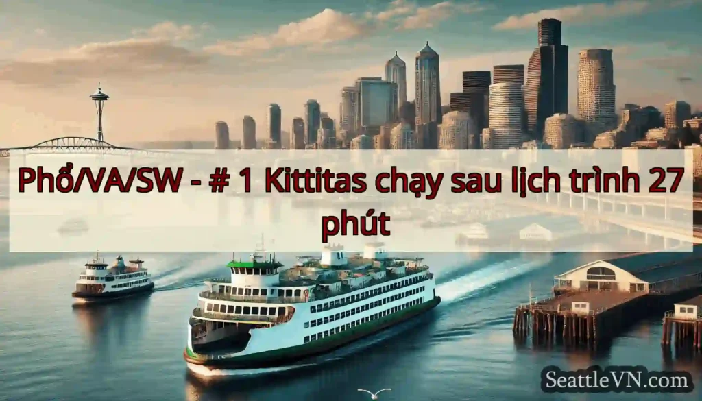 Phổ/VA/SW - # 1 Kittitas chạy sau lịch trình 27