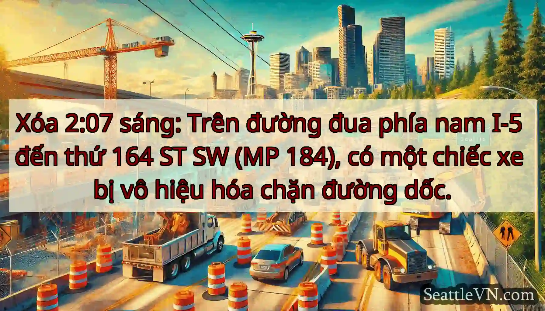 Xóa 2:07 sáng: Trên đường đua phía nam I-5 đến
