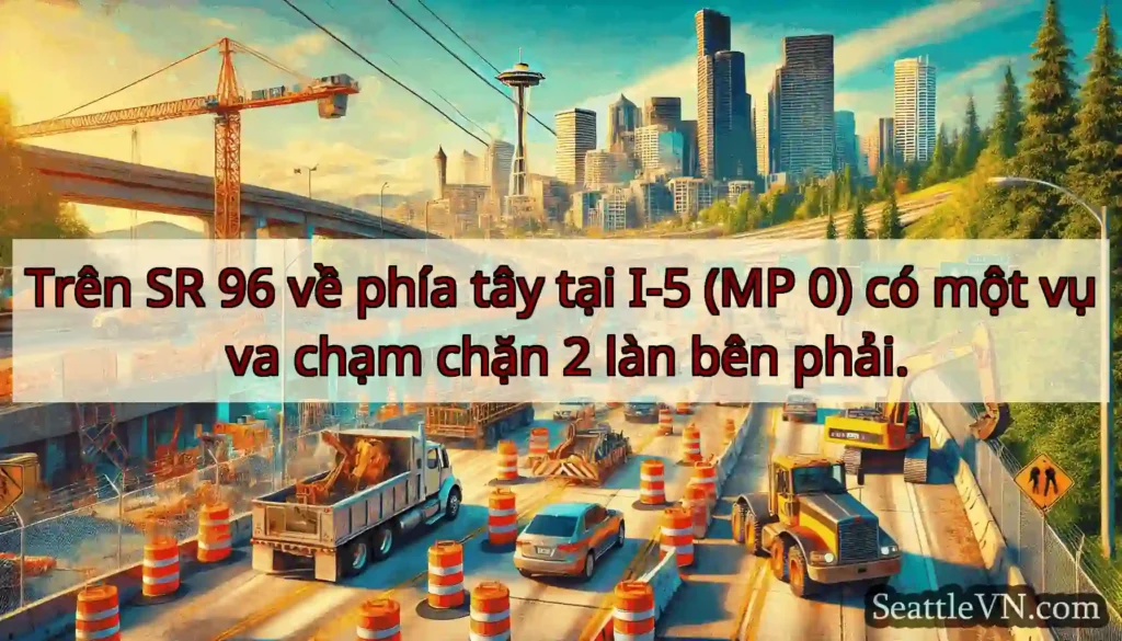 Trên SR 96 về phía tây tại I-5 (MP 0) có một vụ