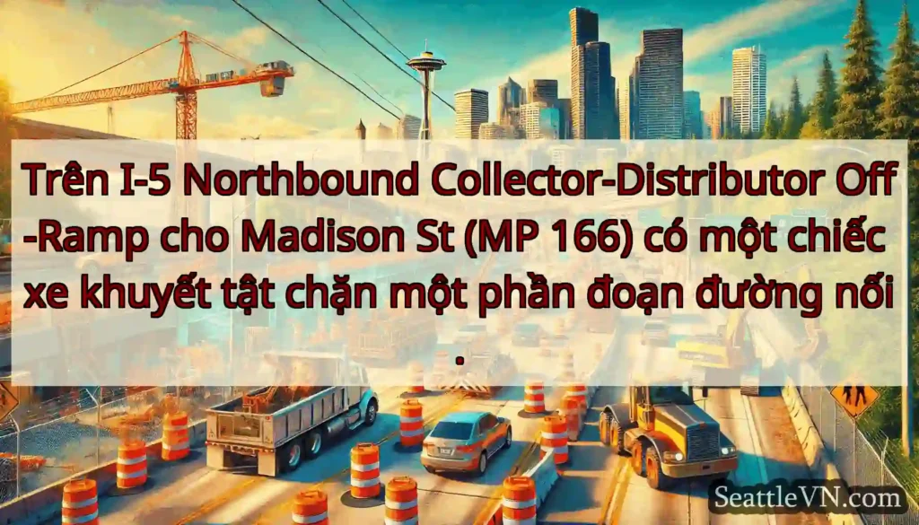 Trên I-5 Northbound Collector-Distributor
