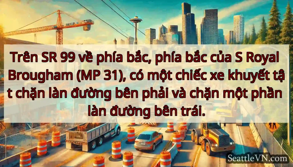 Trên SR 99 về phía bắc, phía bắc của S Royal