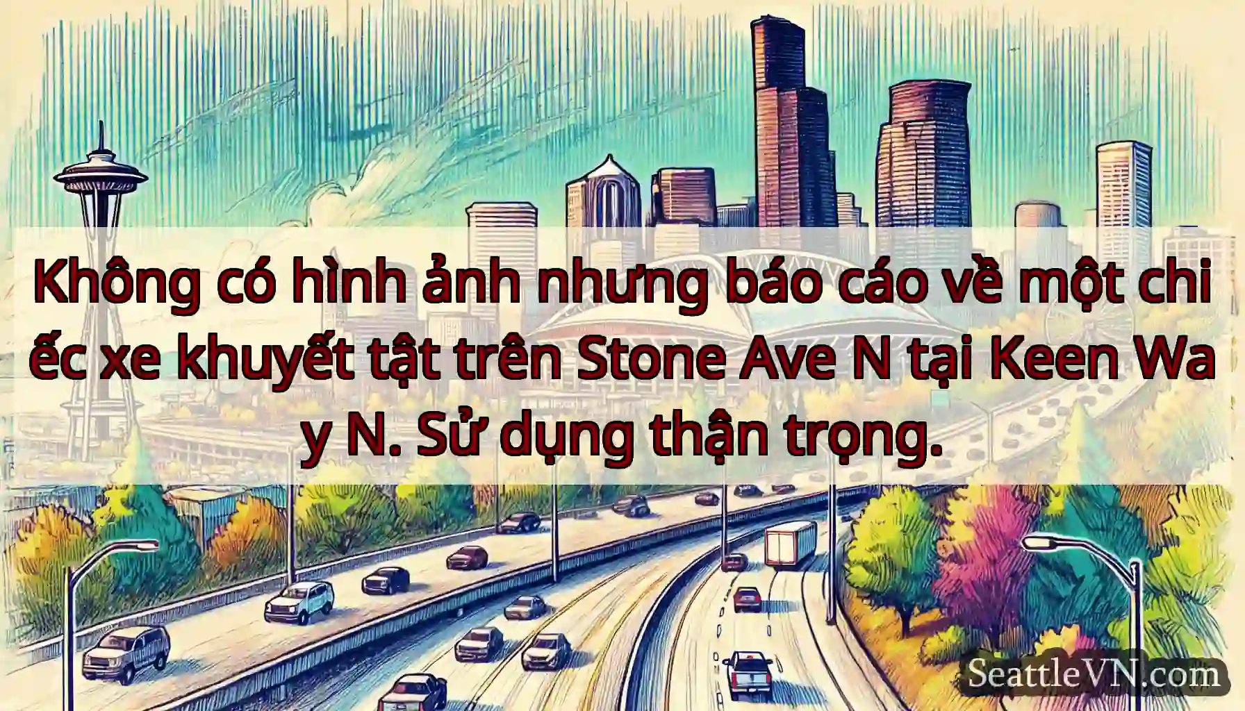 Không có hình ảnh nhưng báo cáo về một chiếc xe